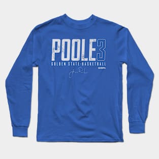 Jordan Poole Golden State Elite Long Sleeve T-Shirt